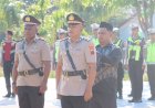 Kapolres-Manggarai-Timur-Pimpin-Upacara-Sertijab-Kasi-Propam,-Tekankan-Disiplin-dan-Profesionalisme-Personel